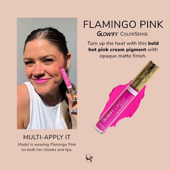 SeneGence Other - Flamingo Pink Glowify ColorSense Multi-Use Cream Pigment